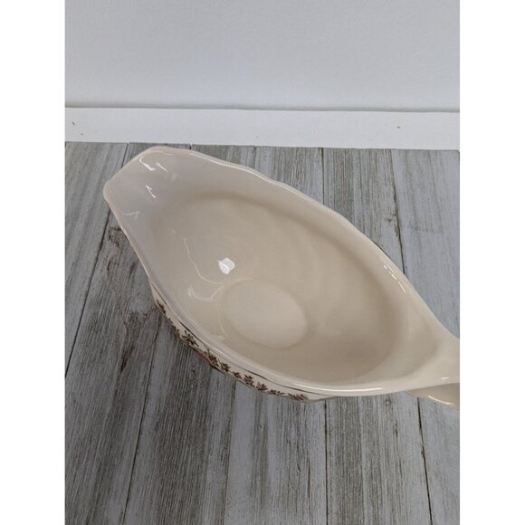 Vintage Johnson Brothers Friendly Village Gravy Boat No Plate - Picture 4 of 10